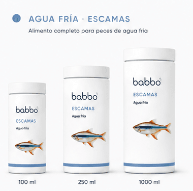 Formatos de Agua fría · Escamas